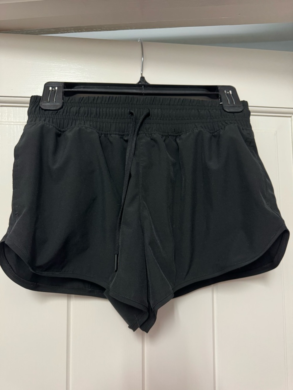 90 Degree By Reflex Black Athletic Running Shorts